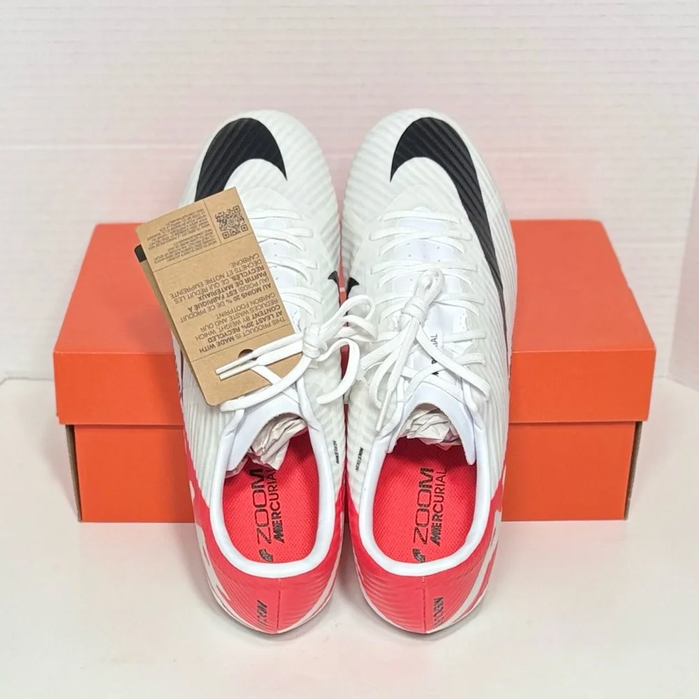 Size 10 Nike Zoom Mercurial Vapor 15 Academy FG/MG Mens Soccer Cleats DJ5631-600